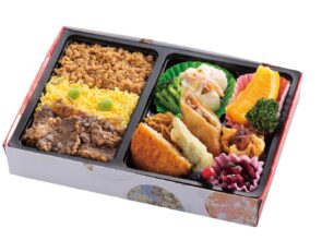 肉めし三色弁当