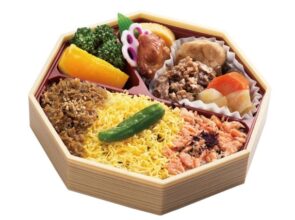 銀鮭ほぐし飯と但馬牛の味くらべ